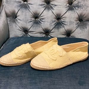 Chanel Canvas CC Espadrilles